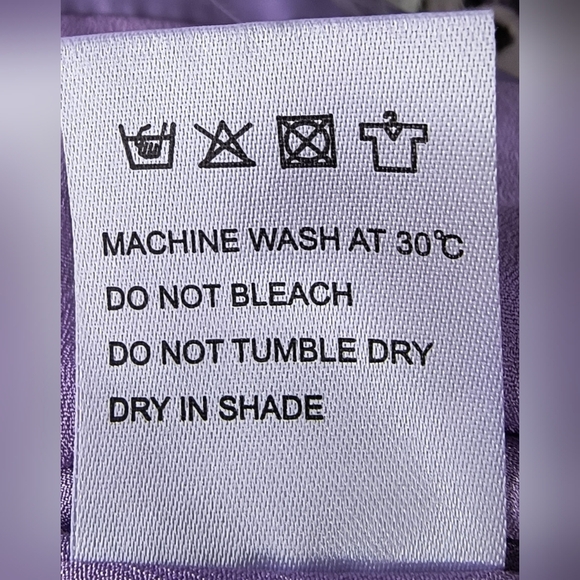 Chicwish Lavender Airy Button Up Shirt Fairy Dress with Feather Trim S NWT - Picture 7 of 14